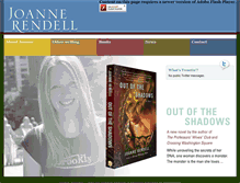 Tablet Screenshot of joannerendell.com